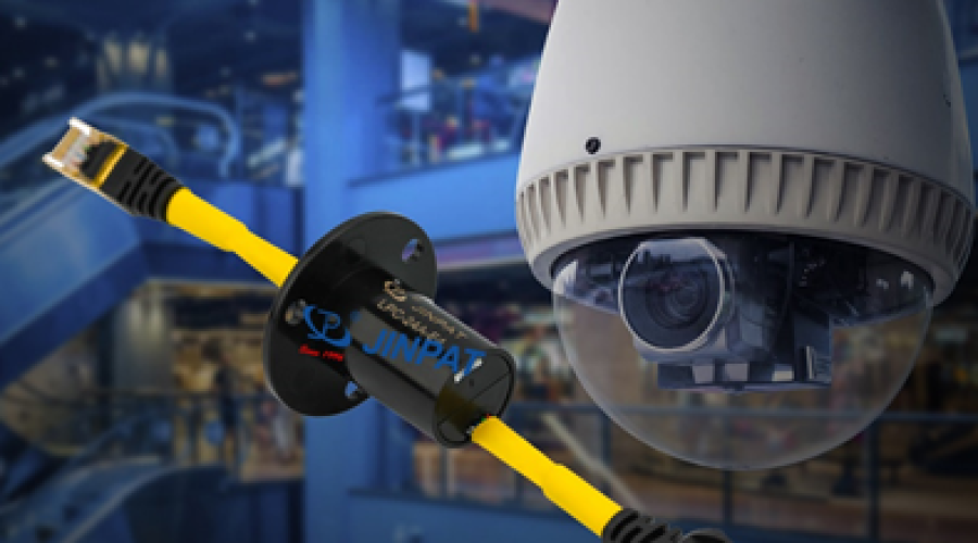 JINPAT Ethernet Slip Rings for Surveillance Camera