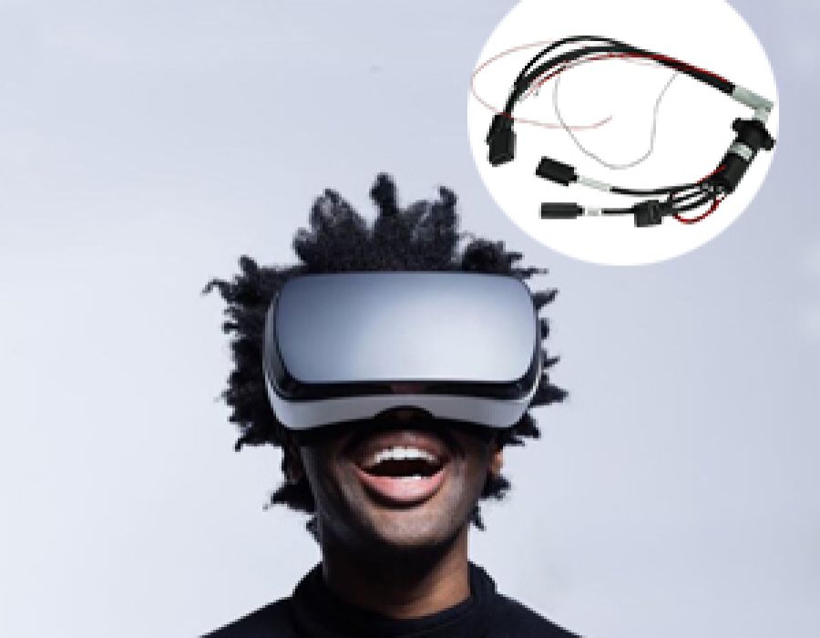 JINPAT HDMI High-Definition Video Slip Ring in the VR Head-Mounted Display