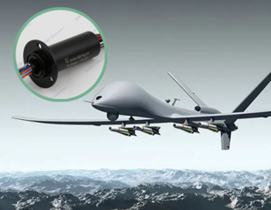 Miniaturized Excellence: JINPAT's Compact Slip Rings for Tactical UAVs
