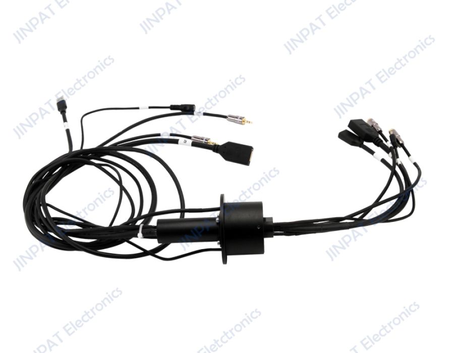 USB3.0 and HDMI Integrated VR Slip Ring