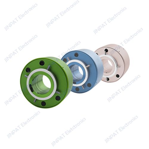 Through hole electric slip ring