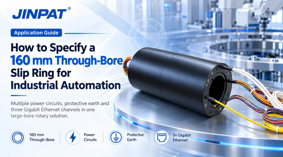 Buyer’s Checklist for a 160 mm Through-Bore Slip Ring in Factory Automation