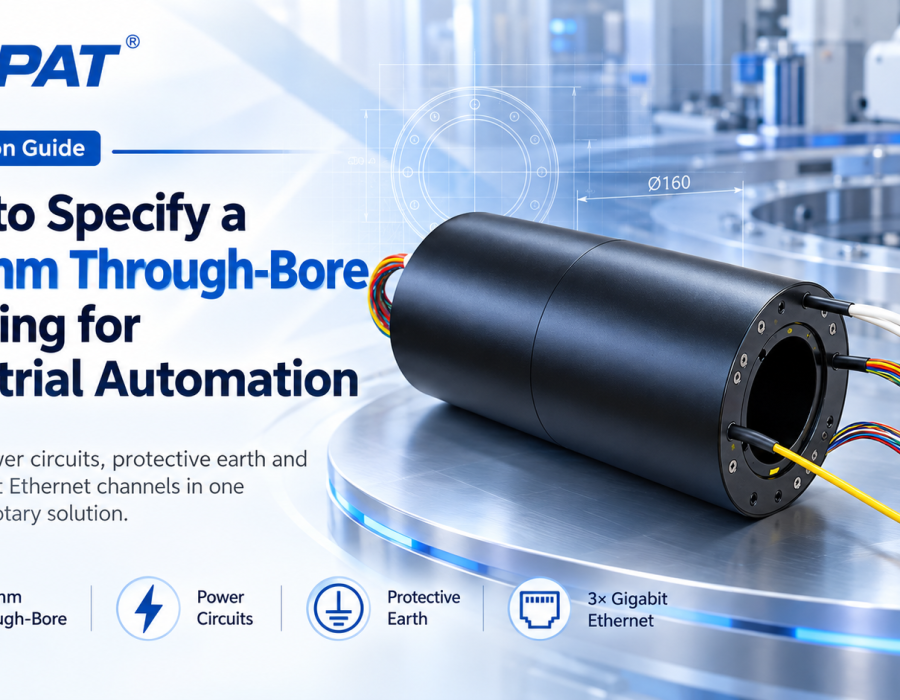 Buyer’s Checklist for a 160 mm Through-Bore Slip Ring in Factory Automation
